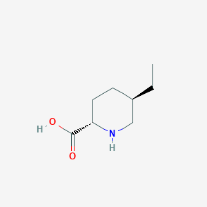 B3051233 (2S,5R)-5-Ethylpiperidine-2-carboxylic acid CAS No. 322471-95-4