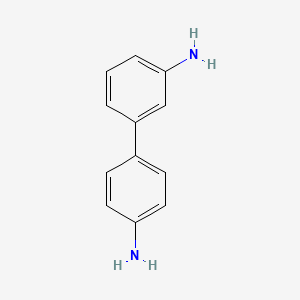 molecular formula C12H12N2 B3051242 3,4'-Diaminobiphenyl CAS No. 32316-90-8