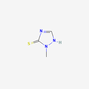 3H-1,2,4-Triazole-3-thione, 1,2-dihydro-2-methyl-