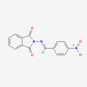 2-((4-Nitrobenzylidene)amino)isoindoline-1,3-dione