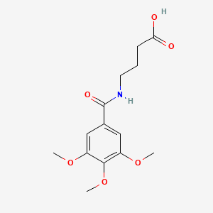 4-[(3,4,5-trimethoxybenzoyl)amino]butanoic Acid