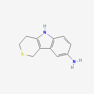 1,3,4,5-Tetrahydrothiopyrano[4,3-b]indol-8-amine