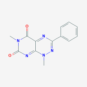 1,6-Dimethyl-3-phenylpyrimido[5,4-E][1,2,4]triazine-5,7(1H,6H)-dione