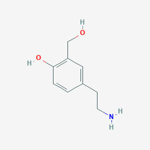 4-(2-Aminoethyl)-2-(hydroxymethyl)phenol
