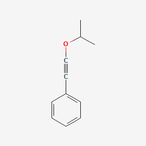Benzene, [(1-methylethoxy)ethynyl]-