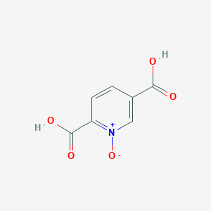 molecular formula C7H5NO5 B3051286 2,5-Pyridinedicarboxylic acid, 1-oxide CAS No. 32658-54-1