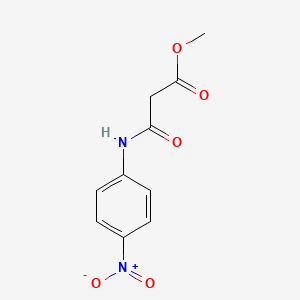 Methyl 3-(4-nitroanilino)-3-oxopropanoate