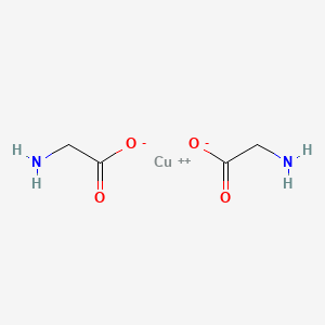 molecular formula C2H4CuNO2 B3051312 Cupric glycinate CAS No. 32817-15-5