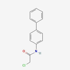 N-1,1'-biphenyl-4-yl-2-chloroacetamide