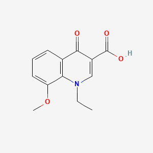 1-Ethyl-8-methoxy-4-oxo-1,4-dihydro-3-quinolinecarboxylic acid