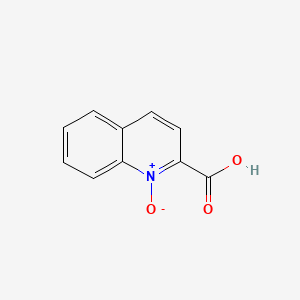 2-Quinolinecarboxylic acid, 1-oxide