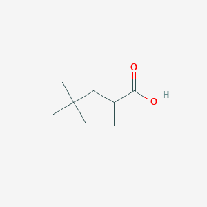 molecular formula C8H16O2 B3051331 2,4,4-Trimethylpentanoic acid CAS No. 3302-09-8