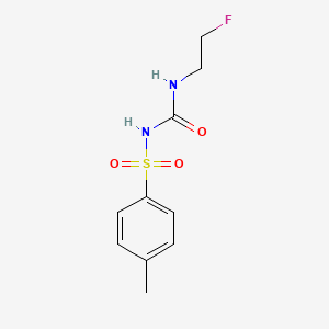 1-(2-Fluoroethyl)-3-(4-methylphenyl)sulfonylurea