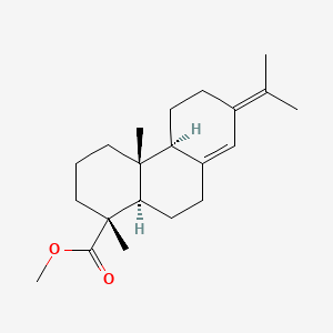 molecular formula C21H32O2 B3051344 Methyl neoabietate CAS No. 3310-97-2