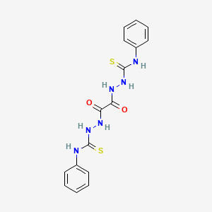 N-(((Phenylamino)thioxomethyl)amino)-N'-(((phenylamino)thioxomethyl)amino)ethane-1,2-diamide