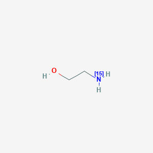 molecular formula C2H7NO B3051419 Ethanolamine-15N CAS No. 33598-78-6
