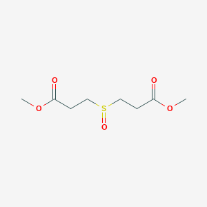 molecular formula C8H14O5S B3051426 Dimethyl 3,3'-sulfinyldipropionate CAS No. 33622-50-3