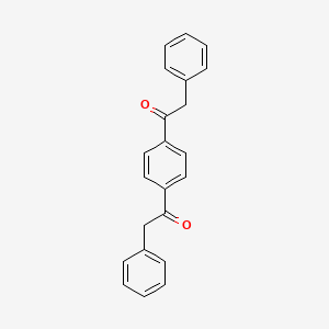 2-Phenyl-1-[4-(2-phenylacetyl)phenyl]ethanone