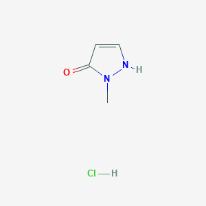 1-Methyl-1H-pyrazol-5-ol hydrochloride