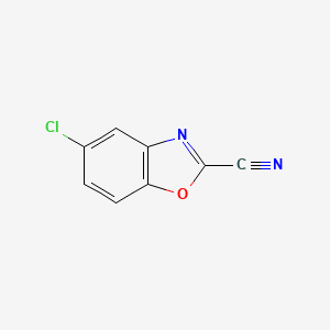 5-Chlorobenzo[d]oxazole-2-carbonitrile