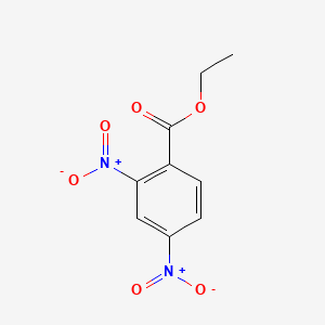 molecular formula C9H8N2O6 B3051434 Ethyl 2,4-dinitrobenzoate CAS No. 33672-95-6