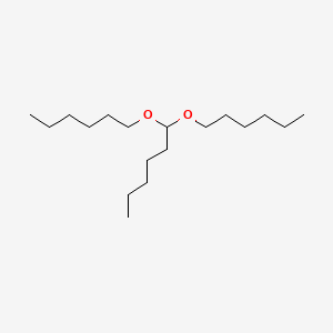 molecular formula C18H38O2 B3051435 Hexanal dihexyl acetal CAS No. 33673-65-3