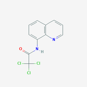 2,2,2-Trichloro-N-(quinolin-8-YL)acetamide