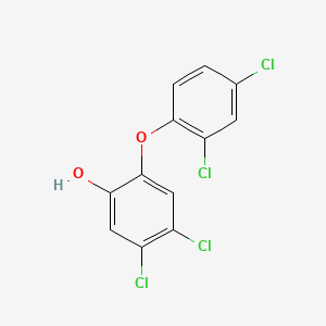 Phenol, 4,5-dichloro-2-(2,4-dichlorophenoxy)-
