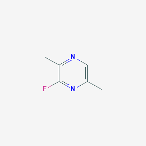 molecular formula C6H7FN2 B3051461 3-Fluoro-2,5-dimethylpyrazine CAS No. 33870-93-8