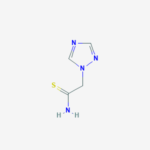 2-(1H-1,2,4-triazol-1-yl)ethanethioamide