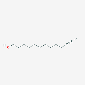 molecular formula C13H24O B3051471 11-Tridecyn-1-ol CAS No. 33925-75-6