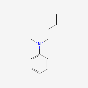 molecular formula C11H17N B3051500 n-Butyl-N-methylaniline CAS No. 3416-49-7