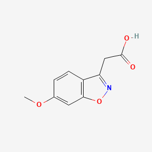 2-(6-Methoxybenzo[D]isoxazol-3-YL)acetic acid