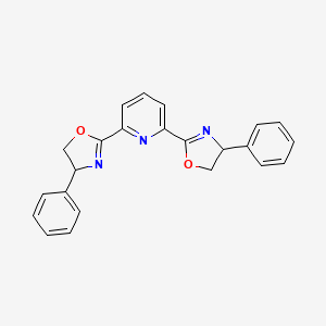 4-Phenyl-2-[6-(4-phenyl-4,5-dihydro-1,3-oxazol-2-yl)pyridin-2-yl]-4,5-dihydro-1,3-oxazole