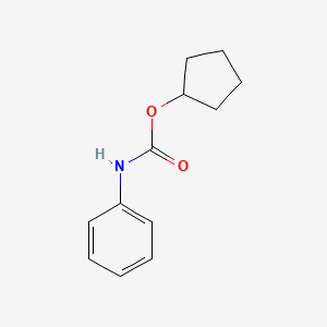 Cyclopentyl N-phenylcarbamate