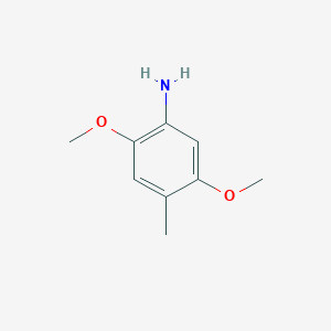 molecular formula C9H13NO2 B3051510 2,5-Dimethoxy-4-methylaniline CAS No. 34238-59-0