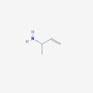 molecular formula C4H9N B3051532 But-3-EN-2-amine CAS No. 34375-90-1