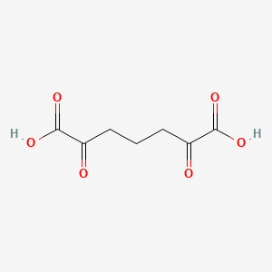 molecular formula C7H8O6 B3051540 2,6-Dioxoheptanedioic acid CAS No. 34457-84-6