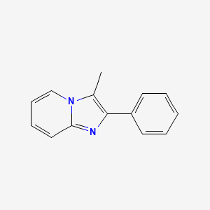 molecular formula C14H12N2 B3051565 3-Methyl-2-phenylimidazo[1,2-a]pyridine CAS No. 34658-68-9
