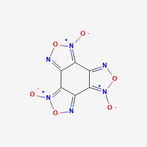 molecular formula C6N6O6 B3051571 Benzotrifuroxan CAS No. 3470-17-5