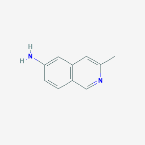 molecular formula C10H10N2 B3051573 3-Methylisoquinolin-6-amine CAS No. 347146-76-3