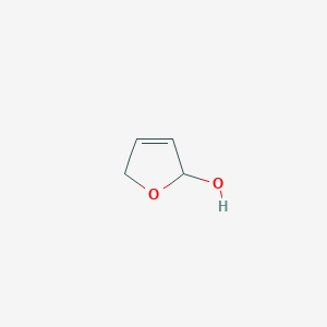 molecular formula C4H6O2 B3051577 2,5-Dihydrofuran-2-ol CAS No. 34734-32-2