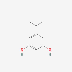molecular formula C9H12O2 B3051602 3,5-Dihydroxy-1-isopropylbenzene CAS No. 34993-66-3