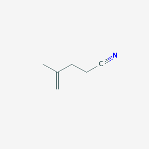 molecular formula C6H9N B3051603 4-Methylpent-4-enenitrile CAS No. 34998-36-2