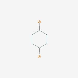 molecular formula C6H8Br2 B3051612 3,6-Dibromocyclohex-1-ene CAS No. 35044-00-9