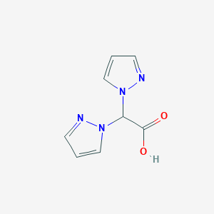 2,2-Di(1H-pyrazol-1-yl)acetic acid