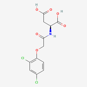 Aspartic acid, N-((2,4-dichlorophenoxy)acetyl)-, L-