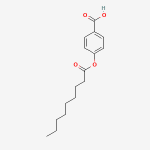 4-(Nonanoyloxy)benzoic acid