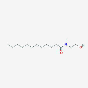 molecular formula C15H31NO2 B3051634 N-(2-Hydroxyethyl)-N-methyldodecanamide CAS No. 35179-80-7