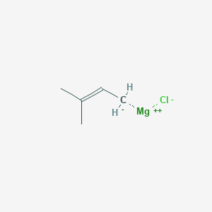molecular formula C5H9ClMg B3051636 Magnesium;3-methylbut-1-ene;chloride CAS No. 35189-96-9
